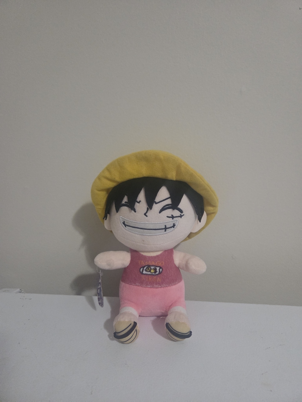 One Piece Monkey D. Luffy 12" Plush - Toei - Tamago Jiken Shirt